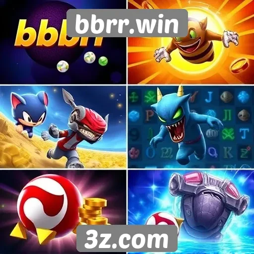 Variedade de jogos disponíveis em bbrr.win